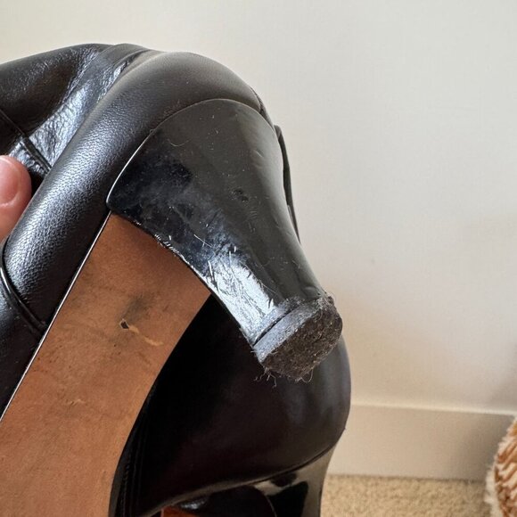 Tahari Minna Boots Black Leather - Picture 10 of 11